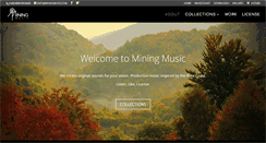 Desktop Screenshot of miningmusic.com